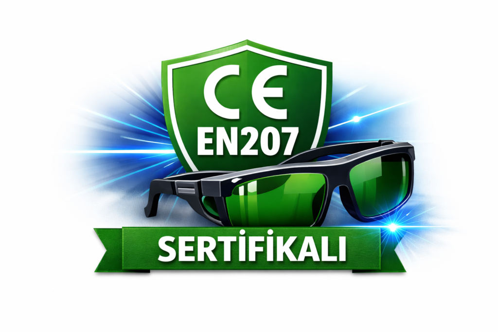"CE EN207 Sertifikalı"