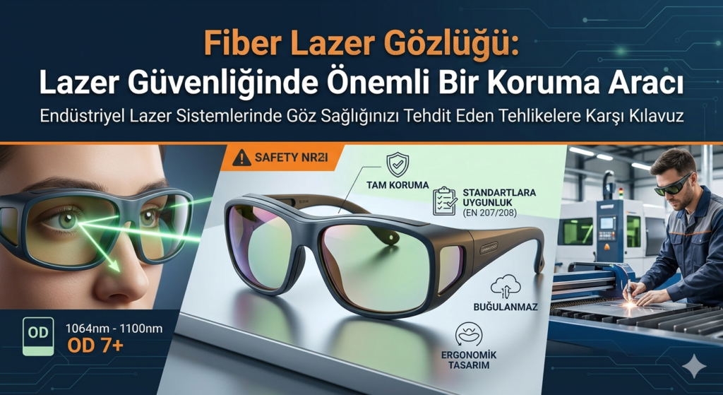 Fiber Lazer Gözlüğü Lazer Güvenliğinde Önemli Bir Koruma Aracı