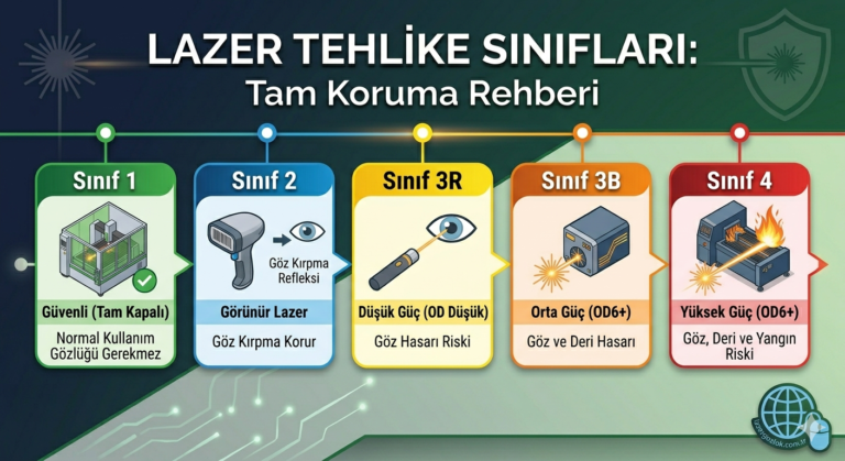 Lazer Tehlike Sınıfları: Risk Analizi ve Güvenlik Standartları