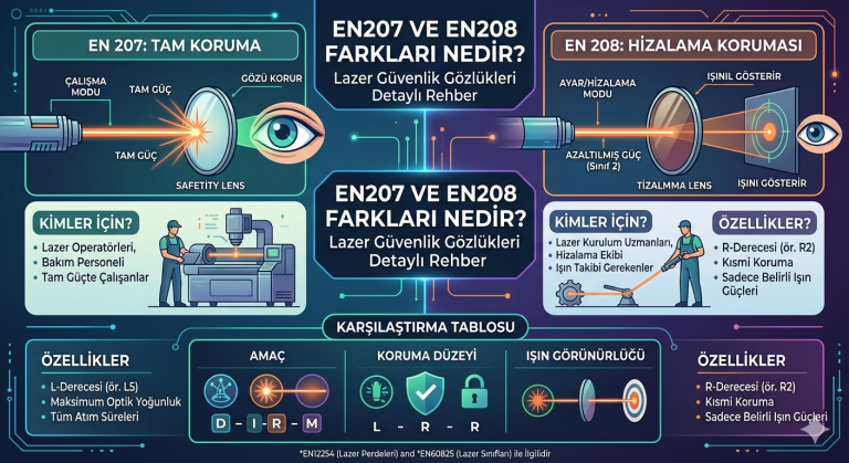 EN207 ve EN208 farkları