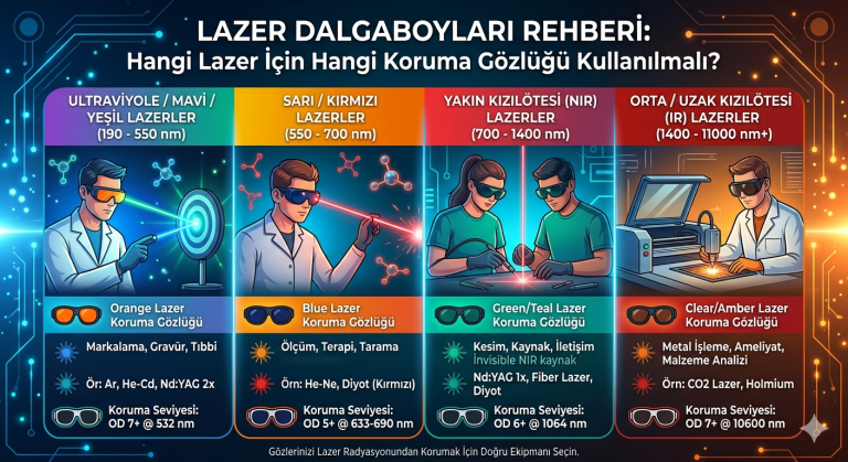 Lazer Gözlüğü Seçerken Dikkat Edilmesi Gerekenler